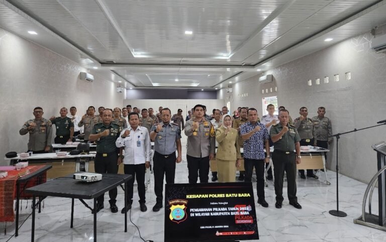 Dukung Pilkada Serentak, Lapas Labuhan Ruku Ikuti Rapat Opa Mantap Praja
