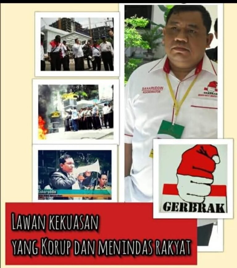 GERBRAKSU Desak KPK Periksa Gubernur Sumut: Publik Bertanya, Kapan Bobby Diperiksa?!