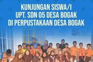 “Literasi Si Kecil: Perpustakaan Digital Desa Bogak Hidupkan Semangat Membaca Sejak Dini”