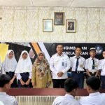 Generasi Muda Bersih Narkoba, Kalapas Labuhan Ruku Lakukan Penyuluhan di SMP Negeri 1 Tanjung Tiram.