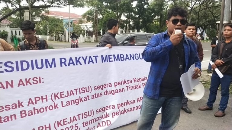 PERMADA Desak Kejati Sumut Periksa Kades Timbang Jaya: Dugaan Korupsi APBDes Bahorok Jadi Sorotan