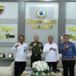 Kalapas Labuhan Ruku Disambut Kasdim Asahan, Bahas Pelatihan Taktis dan Pembinaan Nasionalisme