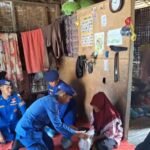 IPDA Handrico Putra Kaban Pimpin Kegiatan Sambang Nusa Presisi di Desa Suka Jaya Batu Bara