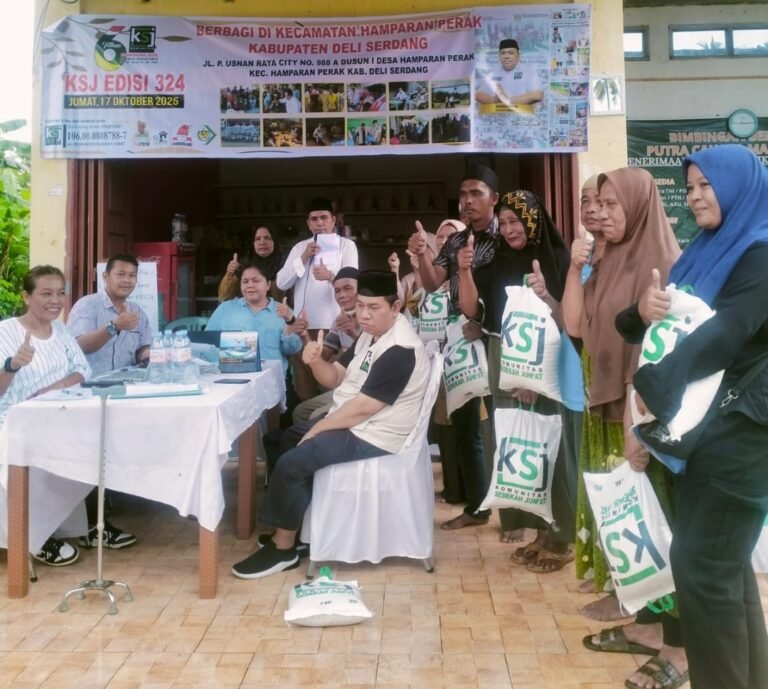 KSJ Edisi ke-324 Hadir di Hamparan Perak: Menyebar Kebaikan, Mengobati Luka, dan Menyalakan Harapan