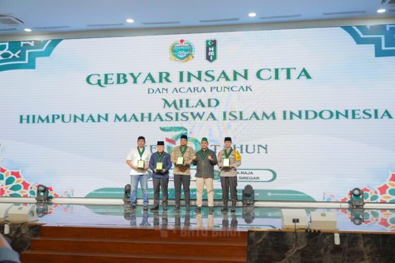 Bupati Batu Bara Hadiri Gebyar Insan Cita dan Puncak Milad HMI ke-79 Tahun
