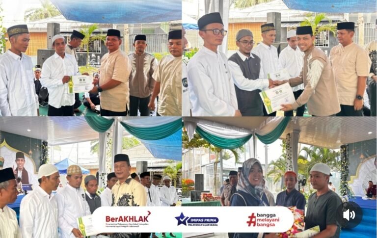 Penuh Khidmat, Lapas Labuhan Ruku Gelar Maulid Nabi Muhammad SAW