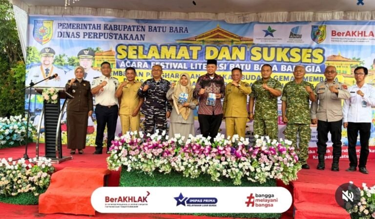 Bangun Generasi Berwawasan, Lapas Labuhan Ruku Dukung Festival Literasi Batu Bara Bahagia